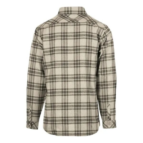 Burnside Men's Open Pocket Flannel Shirt