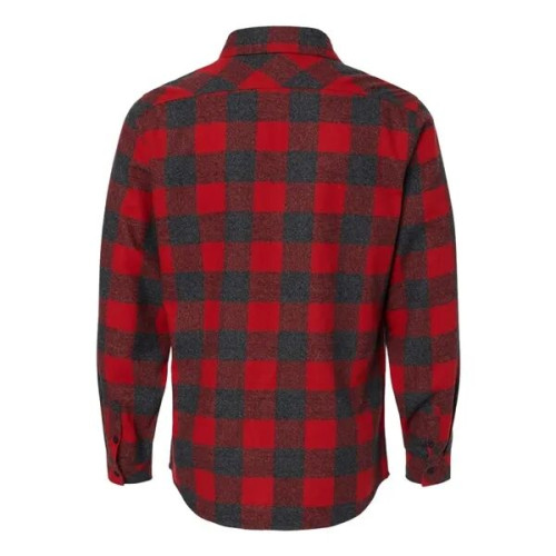 Burnside Men's Open Pocket Flannel Shirt