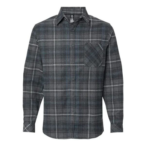 Burnside Men's Open Pocket Flannel Shirt