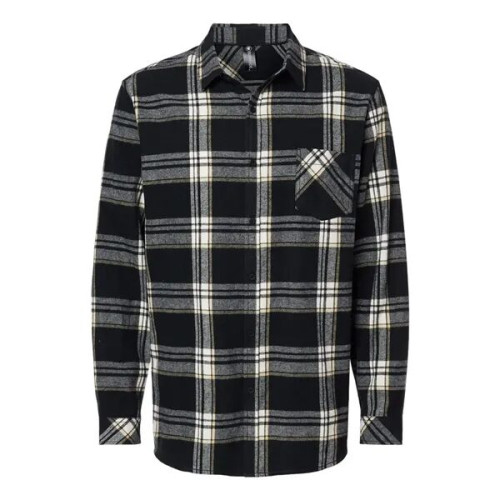 Burnside Men's Open Pocket Flannel Shirt
