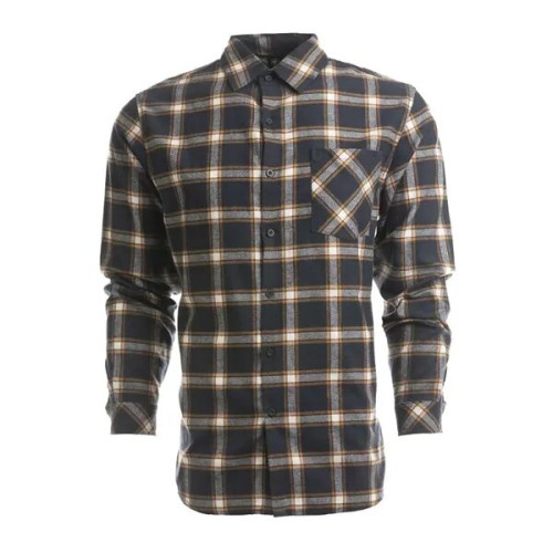 Burnside Men's Open Pocket Flannel Shirt