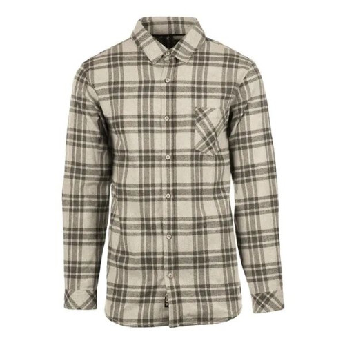 Burnside Men's Open Pocket Flannel Shirt