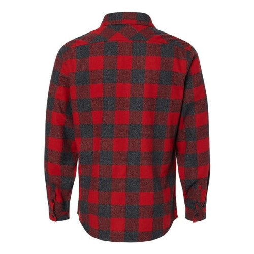 Burnside Men's Open Pocket Flannel Shirt