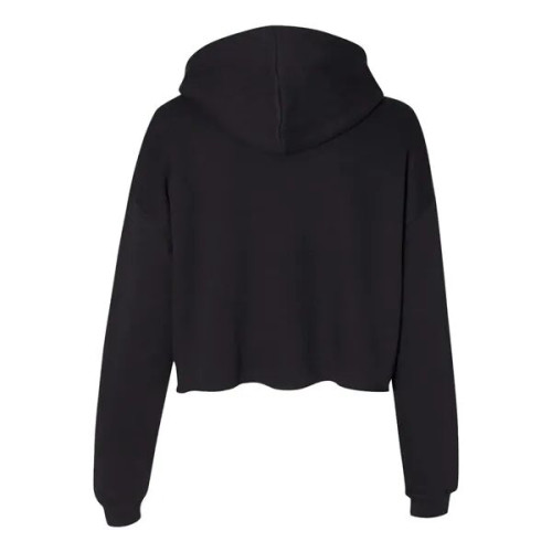 BELLA + CANVAS Women's Crop Fleece Hoodie Sweatshirt