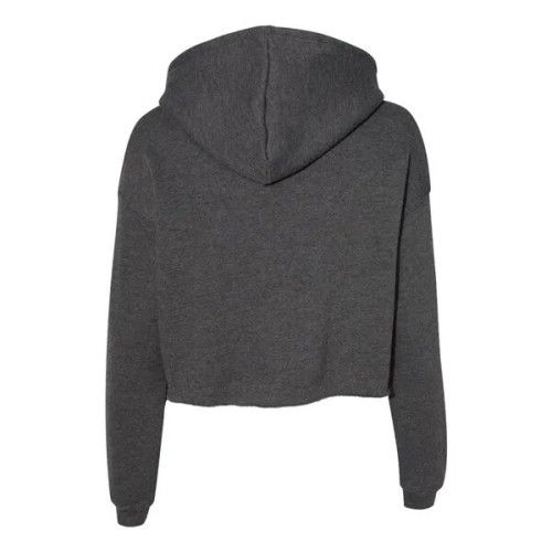 BELLA + CANVAS Women's Crop Fleece Hoodie Sweatshirt