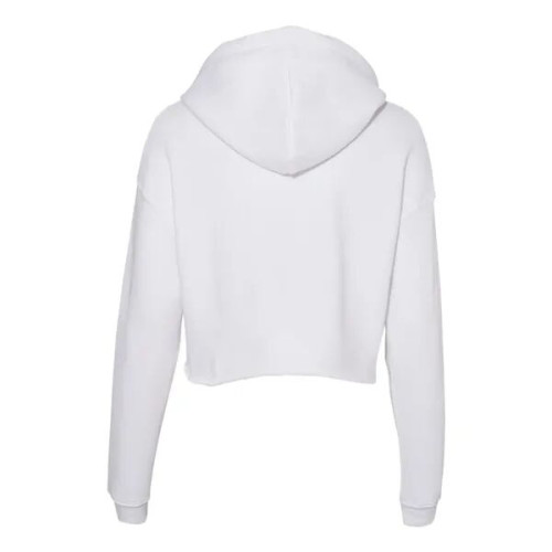 BELLA + CANVAS Women's Crop Fleece Hoodie Sweatshirt