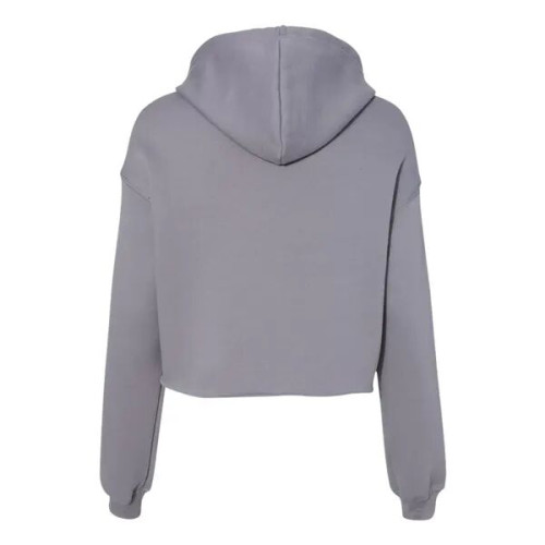 BELLA + CANVAS Women's Crop Fleece Hoodie Sweatshirt