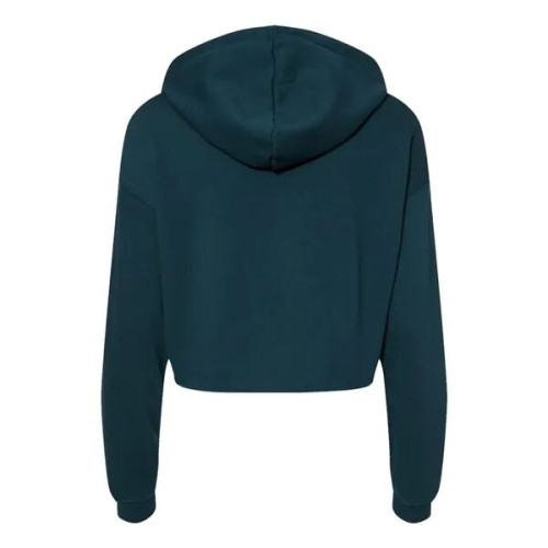 BELLA + CANVAS Women's Crop Fleece Hoodie Sweatshirt