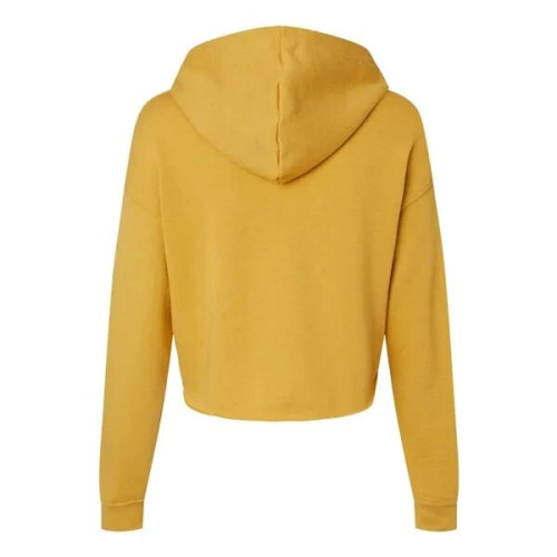 BELLA + CANVAS Women's Crop Fleece Hoodie Sweatshirt