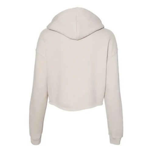 BELLA + CANVAS Women's Crop Fleece Hoodie Sweatshirt