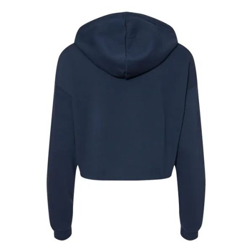 BELLA + CANVAS Women's Crop Fleece Hoodie Sweatshirt
