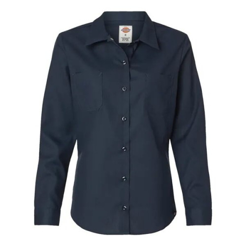 Dickies Women's Long Sleeve Industrial Work Shirt