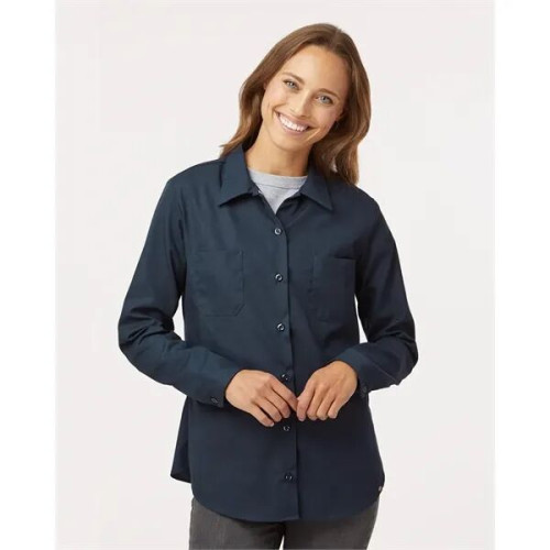 Dickies Women's Long Sleeve Industrial Work Shirt