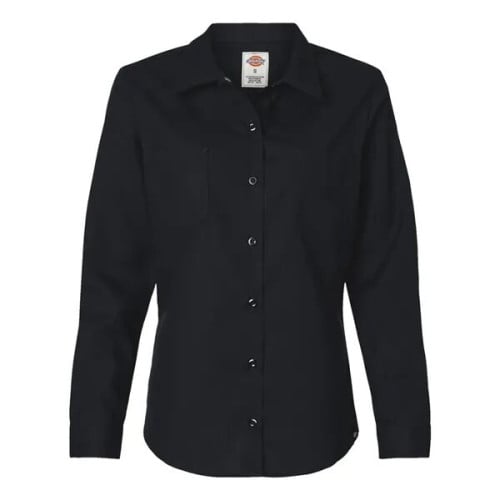 Dickies Women's Long Sleeve Industrial Work Shirt