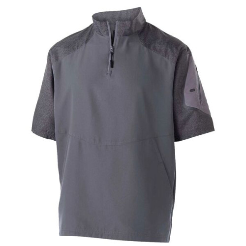 Holloway Unisex Raider Short Sleeve Quarter-Zip Pullover