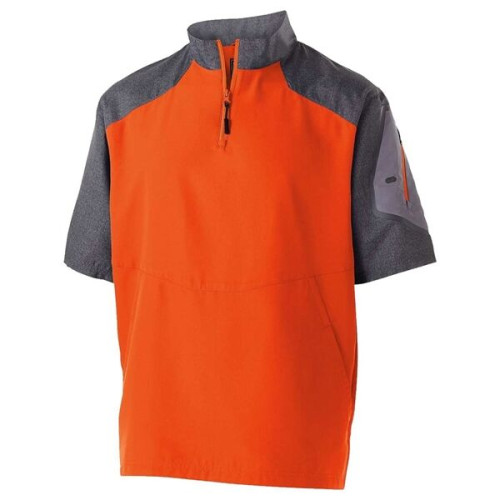 Holloway Unisex Raider Short Sleeve Quarter-Zip Pullover