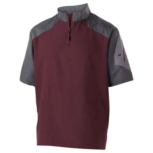 Holloway Unisex Raider Short Sleeve Quarter-Zip Pullover
