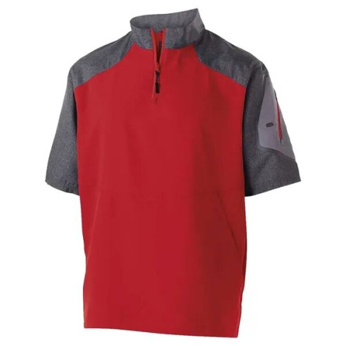 Holloway Unisex Raider Short Sleeve Quarter-Zip Pullover