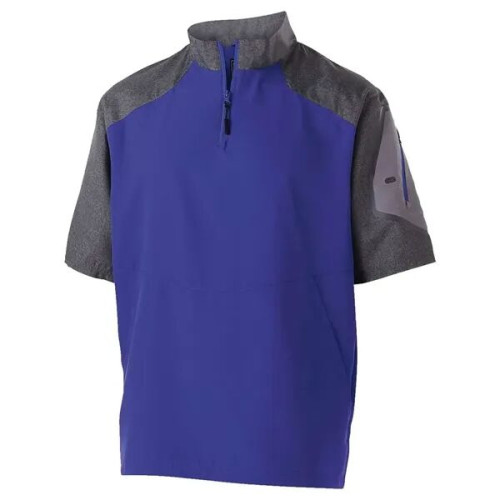 Holloway Unisex Raider Short Sleeve Quarter-Zip Pullover