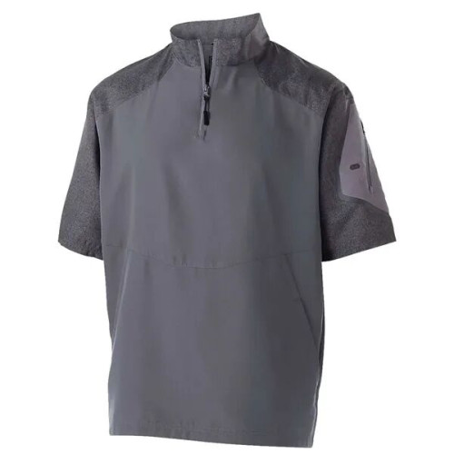 Holloway Unisex Raider Short Sleeve Quarter-Zip Pullover