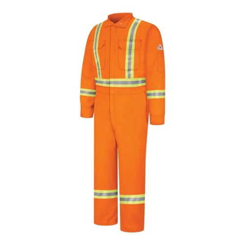 Bulwark Premium Coverall with CSA Compliant Reflective Tr...