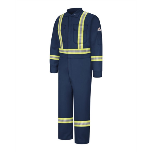 Bulwark Premium Coverall with CSA Compliant Reflective Tr...