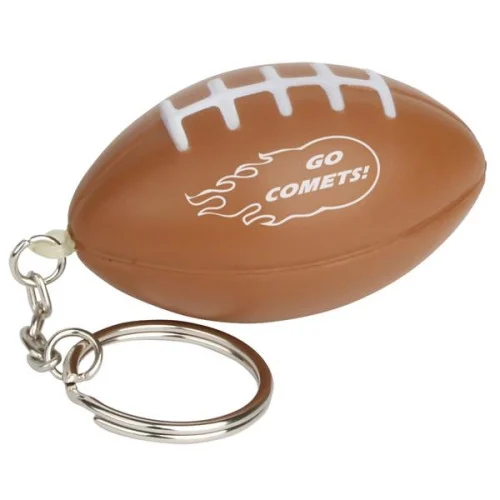 Football Stress Reliever Key Chain