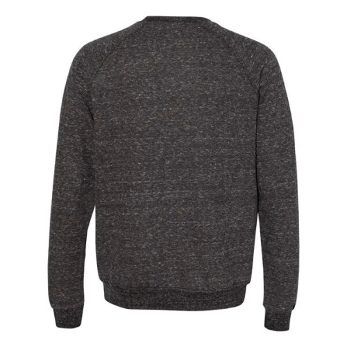 JERZEES Unisex Snow Heather French Terry Crewneck Sweatshirt