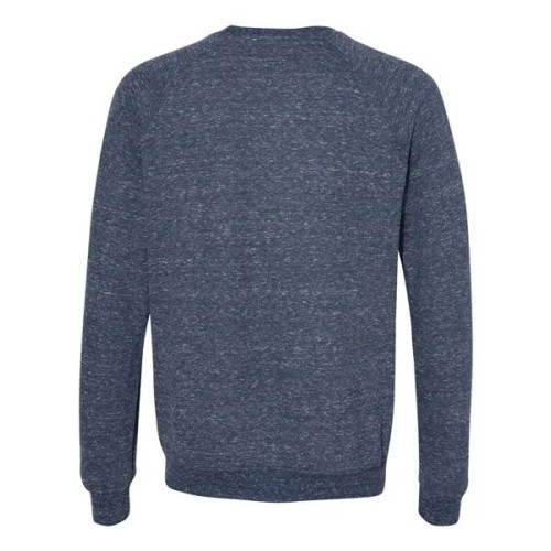 JERZEES Unisex Snow Heather French Terry Crewneck Sweatshirt