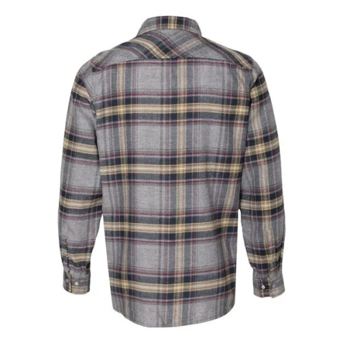 Burnside Snap Front Plaid Flannel Shirt