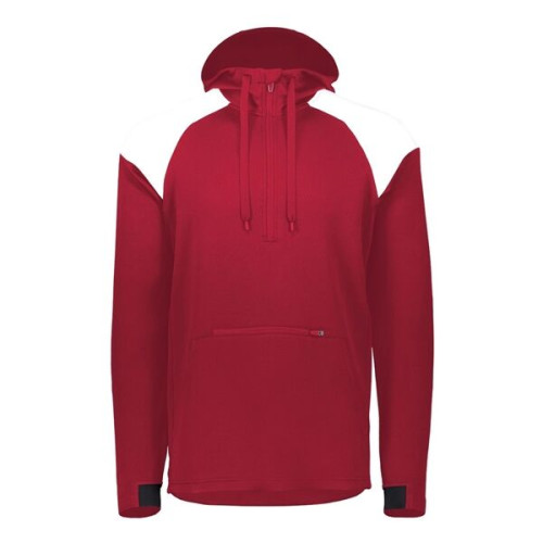 Holloway Men's Limitless Quarter-Zip Hooded Pullover