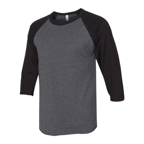 JERZEES Premium Blend Ringspun Three-Quarter Sleeve Ragla...