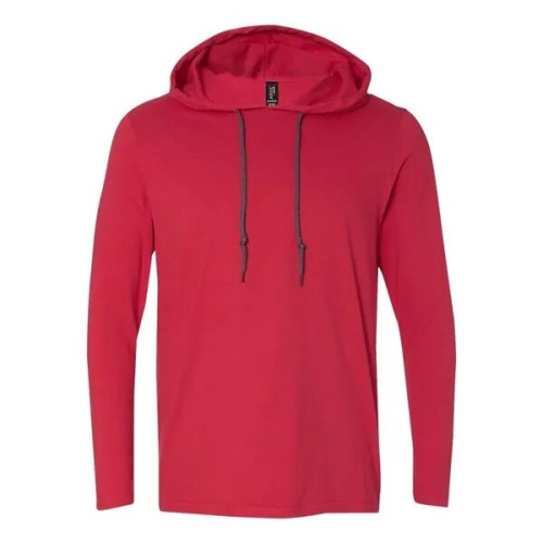 Gildan Unisex Softstyle® Lightweight Hooded Long Sleeve T...