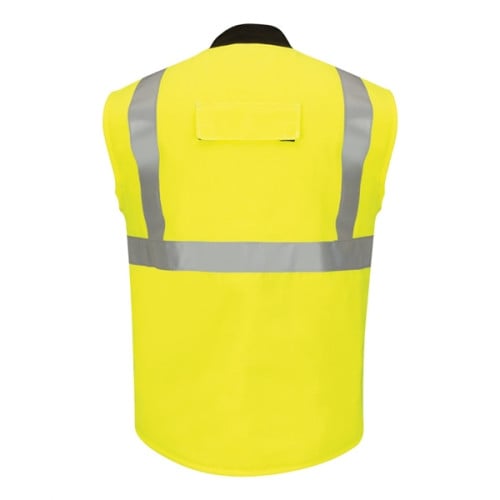 Bulwark Hi Vis Insulated Vest with Reflective Trim - Cool...