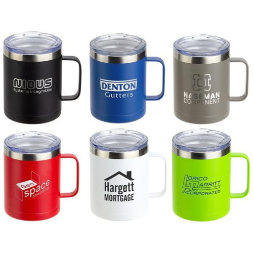 Ceva 14 oz Copper-Coated Powder-Coated Insulated Mug