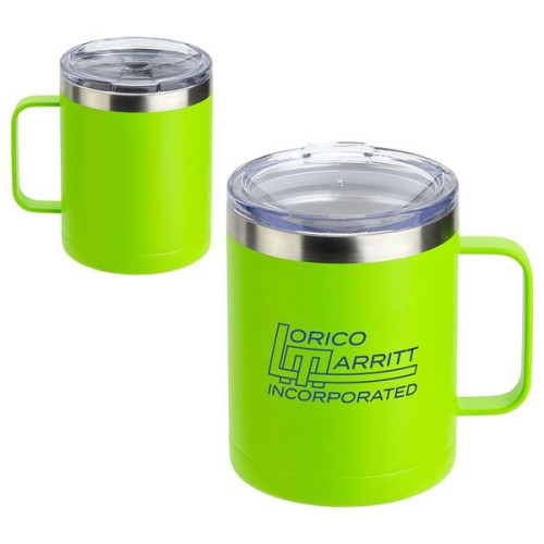 Ceva 14 oz Copper-Coated Powder-Coated Insulated Mug