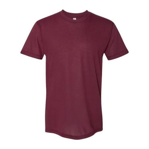 American Apparel Unisex USA-Made Triblend Track Tee