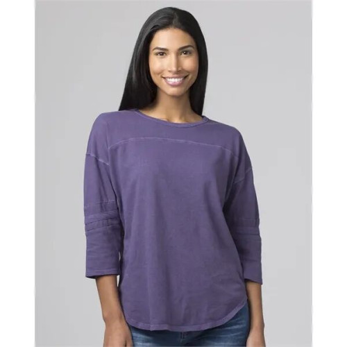 Boxercraft Women's Garment-Dyed Vintage Jersey