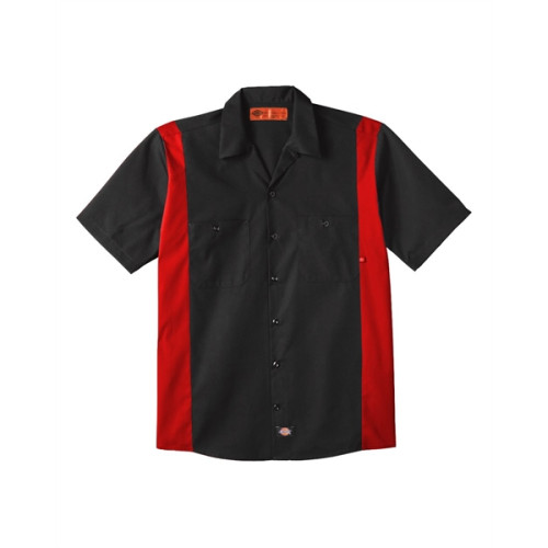 Dickies Industrial Colorblocked Short Sleeve Shirt - Long...