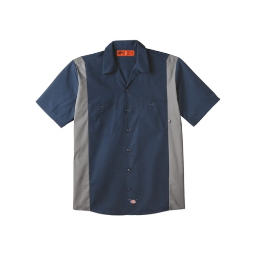 Dickies Industrial Colorblocked Short Sleeve Shirt - Long...