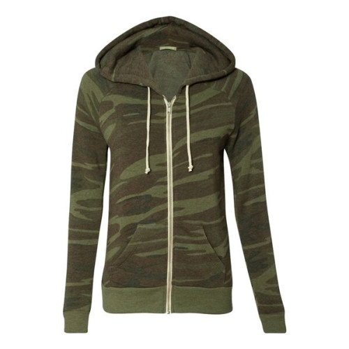 Alternative Women's Adrian Eco-Fleece Full-Zip Hoodie