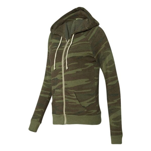 Alternative Women's Adrian Eco-Fleece Full-Zip Hoodie