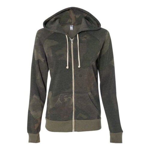 Alternative Women's Adrian Eco-Fleece Full-Zip Hoodie