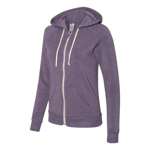 Alternative Women's Adrian Eco-Fleece Full-Zip Hoodie