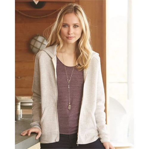 Alternative Women's Adrian Eco-Fleece Full-Zip Hoodie