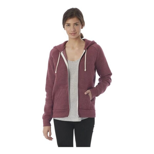 Alternative Women's Adrian Eco-Fleece Full-Zip Hoodie