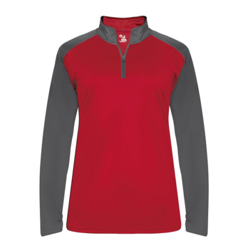 Badger Women's Ultimate SoftLock™ Sport Quarter-Zip Pullover