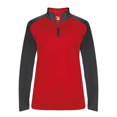 Badger Women's Ultimate SoftLock™ Sport Quarter-Zip Pullover