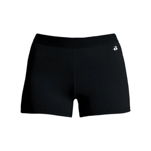 Badger Girls' Pro-Compression Shorts