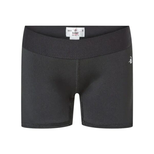 Badger Girls' Pro-Compression Shorts
